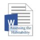 Assessing the Habitability (two documents)