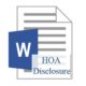 HOA Disclosure