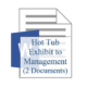 Hot Tub Exhibit to Management (2 Documents)