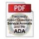 Frequently Asked Questions about Service Animals and the ADA