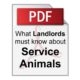 What Landlords Must Know about Service Animals