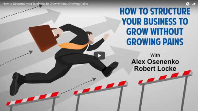 How to Structure your Business to Grow without Growing Pains by Four and a Half
