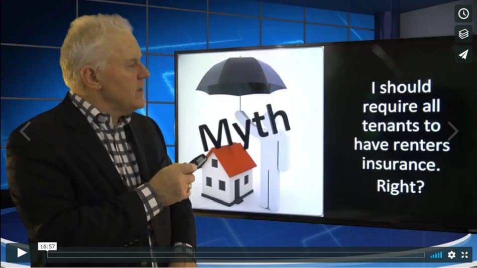 Myth 17 Must Tenants Buy Renters Insurance